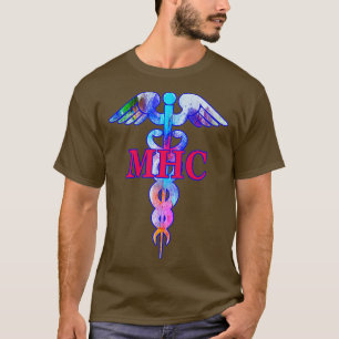 T-shirt MHC Conseiller en santé mentale Caduceus herapiste