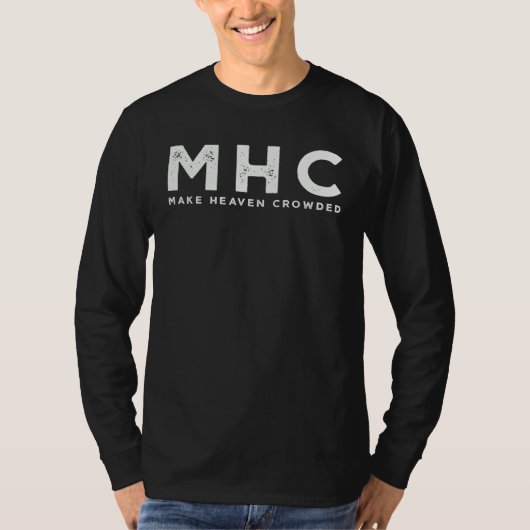 T-shirt MHC Make Heaven Crowded Retro Feel Christian for M (Devant)
