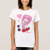 T-shirt MHC strawberry (Devant)