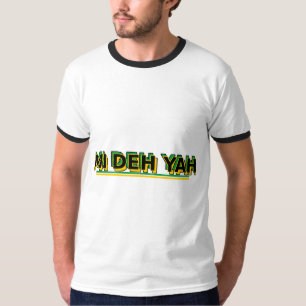 T-shirt Mi Deh Yah Vibes Jamaïcaines