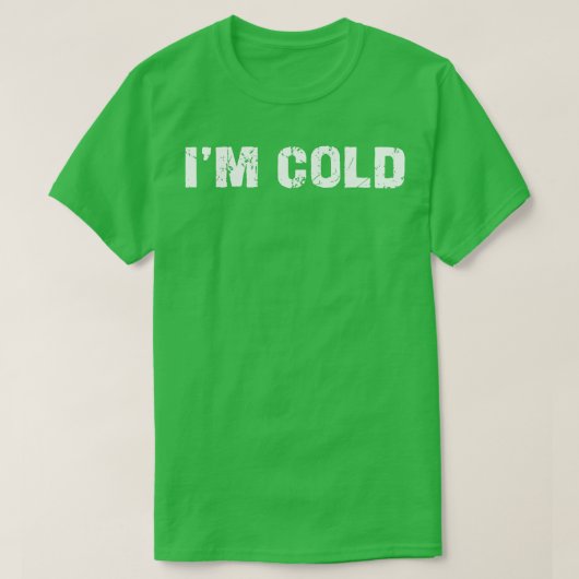 T-shirt mi froid 1 (Design devant)