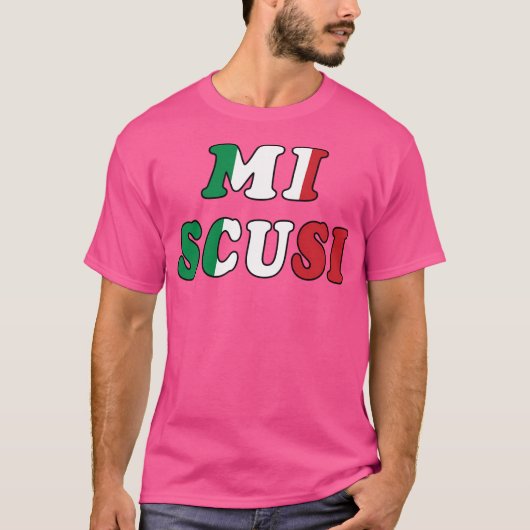 T-shirt Mi Scusi (Devant)