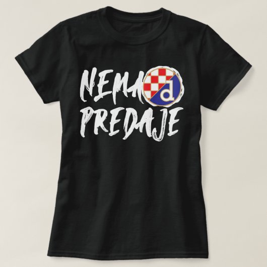 T-shirt Mi Smo Dinamo Zagreb Nema predaje Footba croate (Design devant)