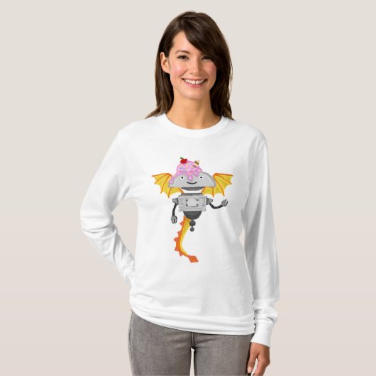 T-shirt Mia Robot - Lauréate du concours 2022 (Devant entier)