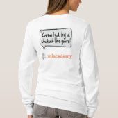 T-shirt Mia Robot - Lauréate du concours 2022 (Dos)