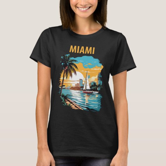 T-shirt Miami (Devant)
