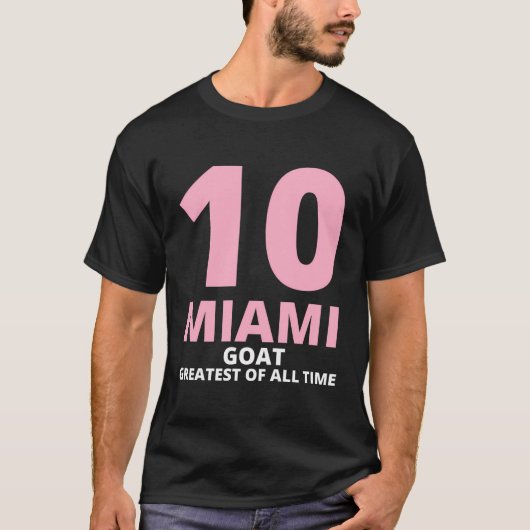 T-shirt Miami 10 chèvre (Devant)