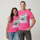 T-SHIRT MIAMI ART DECO (Unisexe)