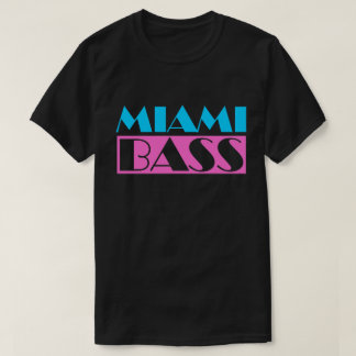 T-shirt Miami Bass 80s Retro