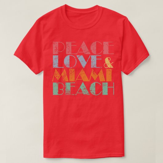 T-shirt Miami Beach (Design devant)