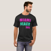T-shirt Miami Beach 305 (Devant entier)