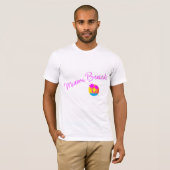 T-shirt Miami Beach, Floride Logo Palms Sun Cool (Devant entier)