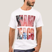 T-shirt Miami beach fun (Devant)