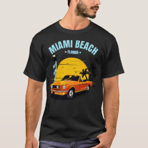 T-shirt Miami Beach Muscle Floride