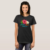 T-shirt Miami Beach Vacances Floride Tropical Hibiscus Flo (Devant entier)