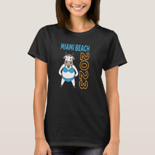 T-shirt Miami Beach Vacation 2023 Voyage en famille 1