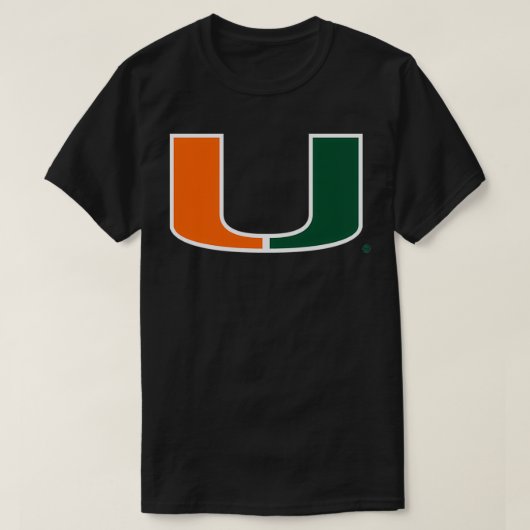 T-shirt Miami Fla HURRICANS CORAL GABLES FL (Design devant)