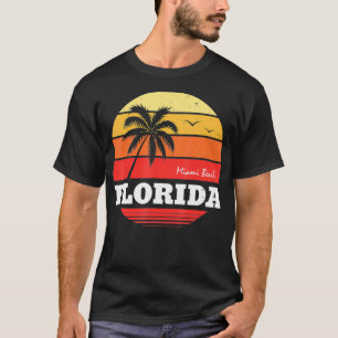 T-shirt Miami Florida City Seal State Home Fierté Dade Cou