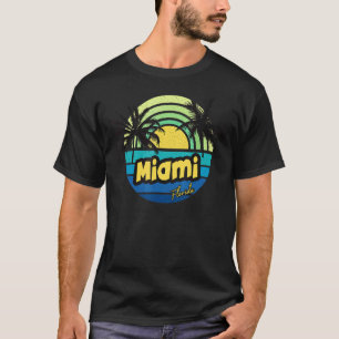 T-shirt Miami Florida île vacances été famille Vacati