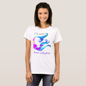 T-shirt Miami Florida Mermaid Dream Unleashed Art (Devant entier)
