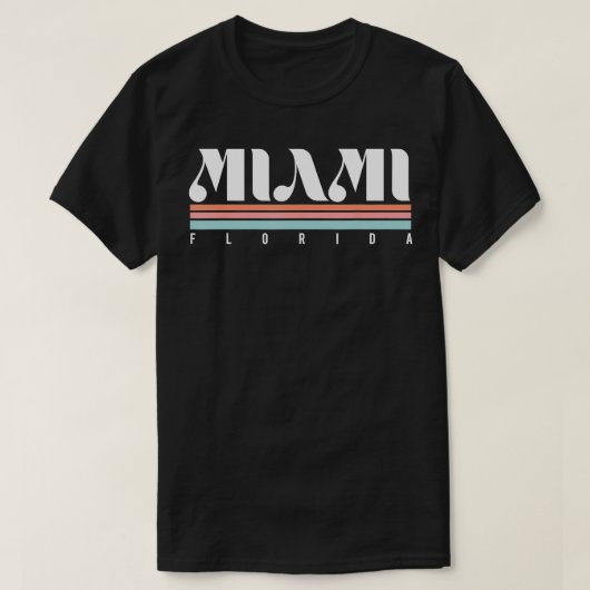 T-shirt Miami Floride (Design devant)