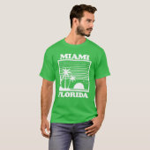 T-shirt Miami, Floride (Devant entier)