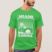 T-shirt Miami, Floride (Devant)