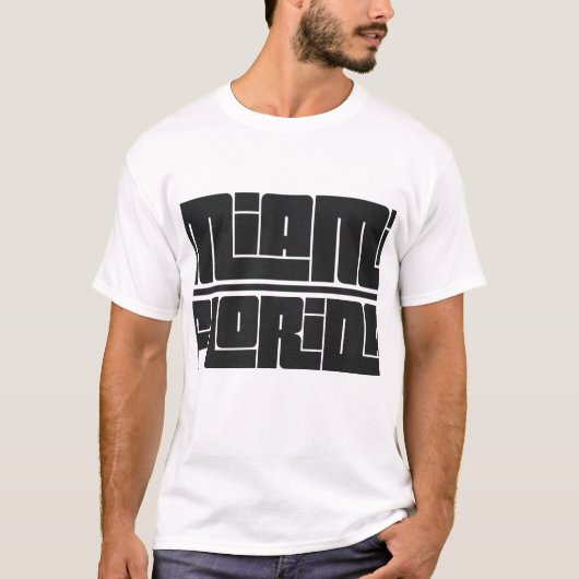 T-shirt Miami - Floride (Devant)