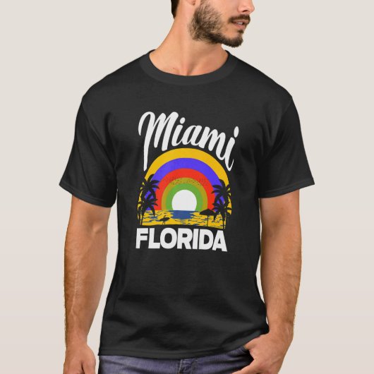 T-shirt Miami Floride (Devant)