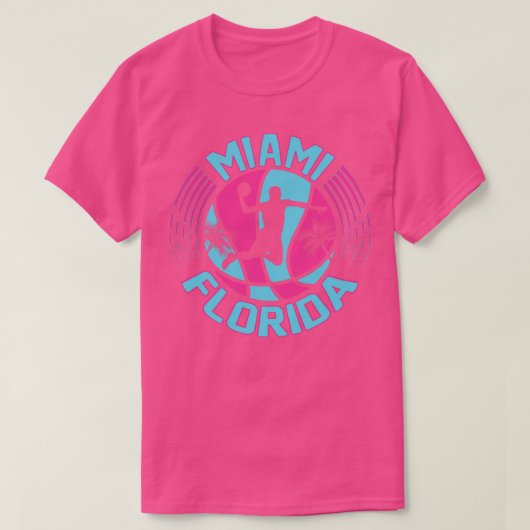 T-shirt Miami Floride (Design devant)