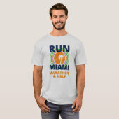 T-shirt Miami Marathon Life Time 2022 (Devant entier)