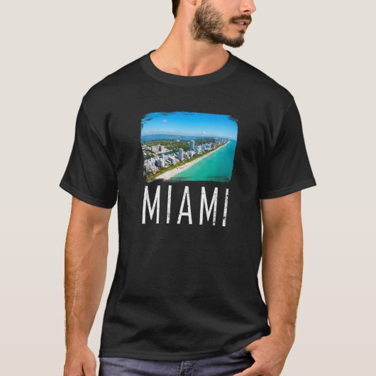 T-shirt Miami Miami City Miami 1 (Devant)