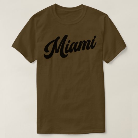 T-shirt Miami Retro Inter Miami Soccer (Design devant)