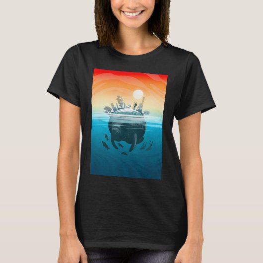 T-shirt Miami sauvage (Devant)