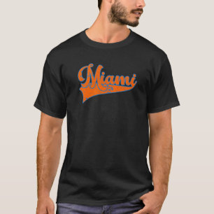 T-shirt Miami Souvenir Floride Hometown vintage