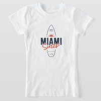 Miami Surf – Conception de planche de surf vintage