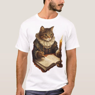 T-shirt Miauler ou ne pas miauler � Amateur de chats litté