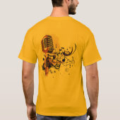 T-shirt Mic et rimes (Dos)