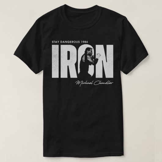 T-shirt Michael Chandler Chemise à Merch Classic T (Design devant)