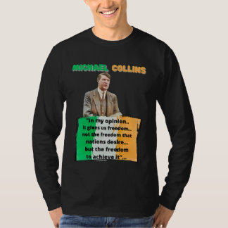 T-shirt Michael Collins Irish Rebel Discours Liberté irlan