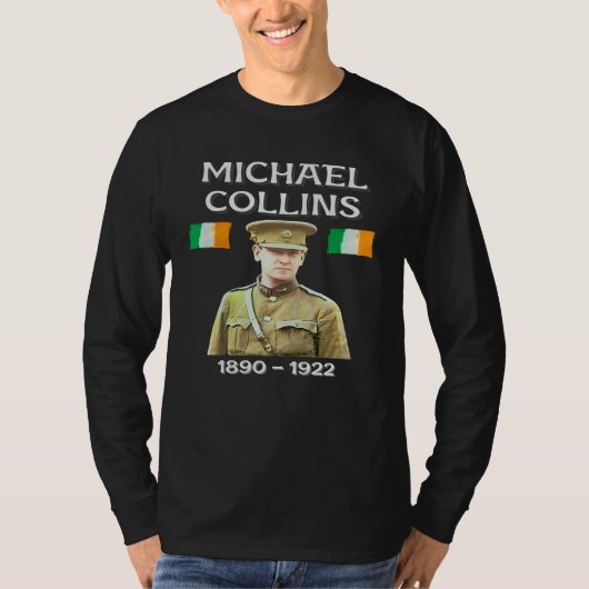 T-shirt Michael Collins Irish Rebel Etat libre d'Irlande (Devant)