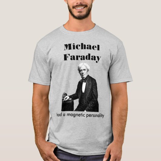 T-shirt Michael Faraday (Devant)