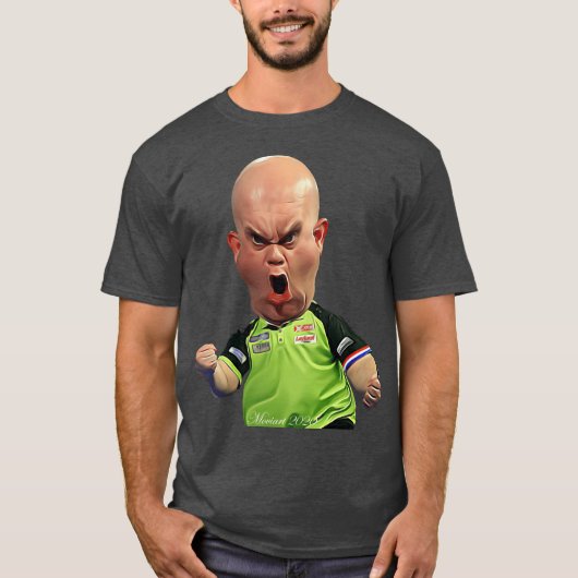 T-shirt Michael Van Darts pour les fans (Devant)