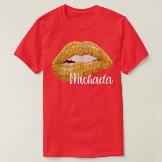 T-shirt Michaela Prénom Cadeau (Design devant)