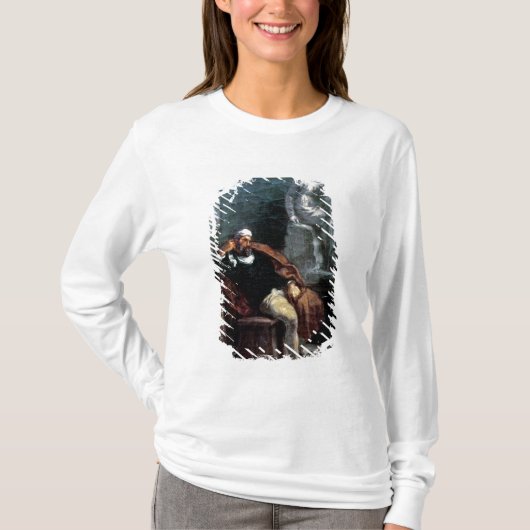 T-shirt Michelangelo dans son studio (Devant)