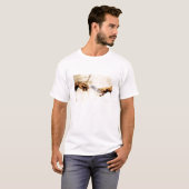 T-shirt Michelangelo + Télécommande (Devant entier)