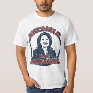 T-shirt Michele Bachmann est mon Homegirl (affligé)