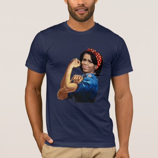 T-SHIRT MICHELLE LA RIVETEUSE (Devant)