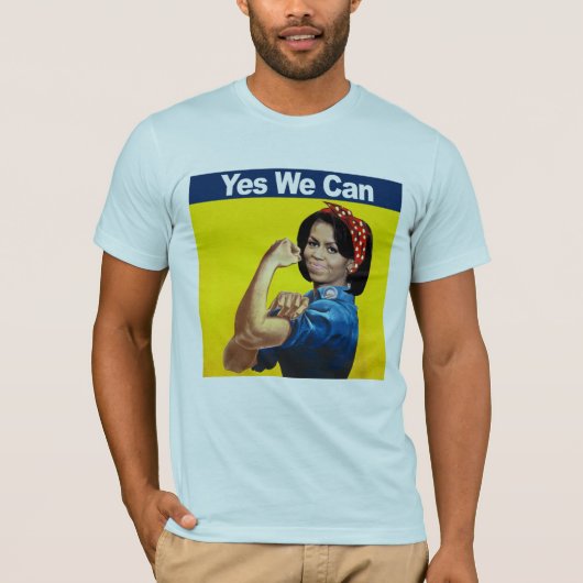 T-shirt MICHELLE le RIVEUR - OUI NOUS CAN.png (Devant)