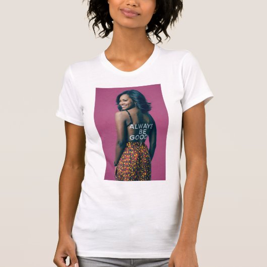 T-shirt "Michelle Obama : Influence gracieuse - Embrace Go (Devant)
